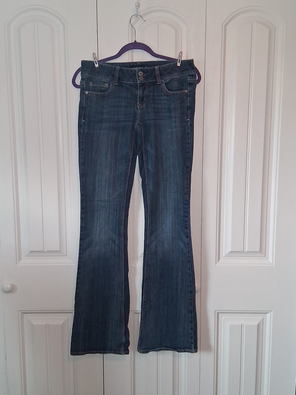 American Eagle Women's Denim Bootcut Jeans Size 4 Long Artist Style